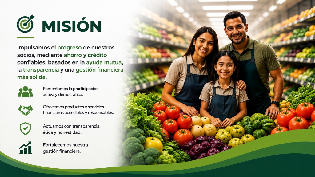 02 - Misión CREDICOOPE - Impulsamos el progreso de nuestros socios
